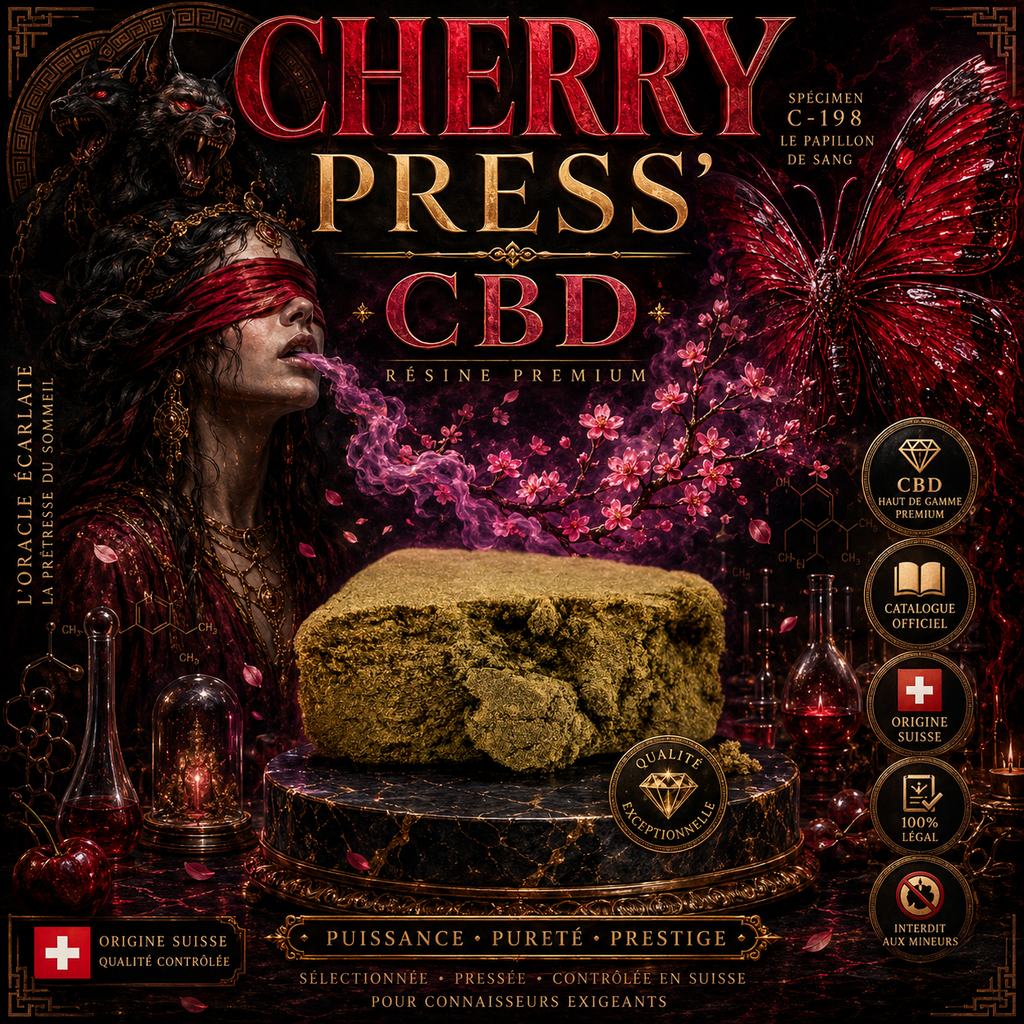 🍒 CHERRY PRESS' CBD PRENIUM 🇨🇭