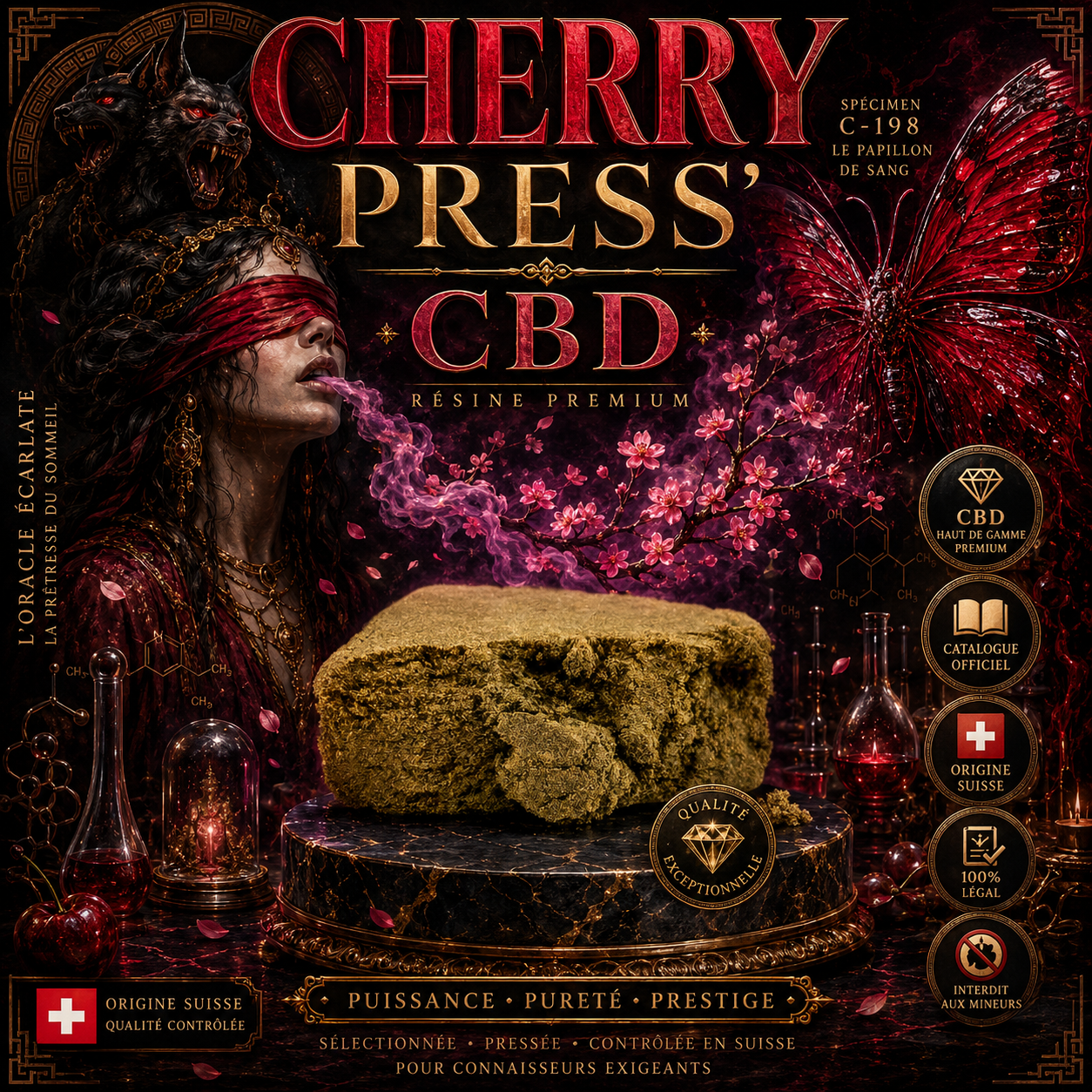 🍒 CHERRY PRESS' CBD PRENIUM 🇨🇭